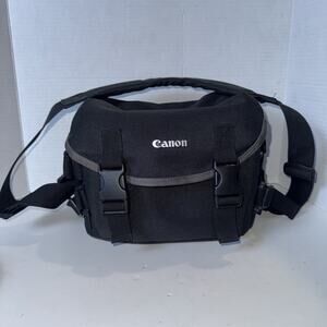 Canon Camera Travel Bag with Adjustable Shoulder Strap Padded Adj Dividers LNC
